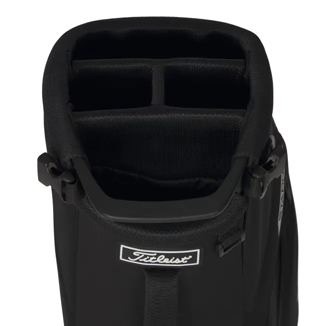 Titleist 26' Players S4 StaDry Stand Bag - Black/Black/Graphite