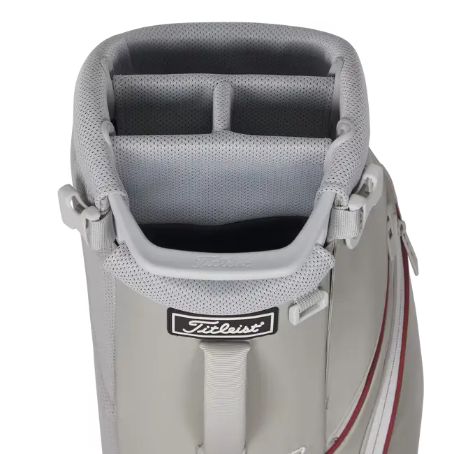 Titleist 26' Players S4 Stand Bag - Gray/Crimson/Marble