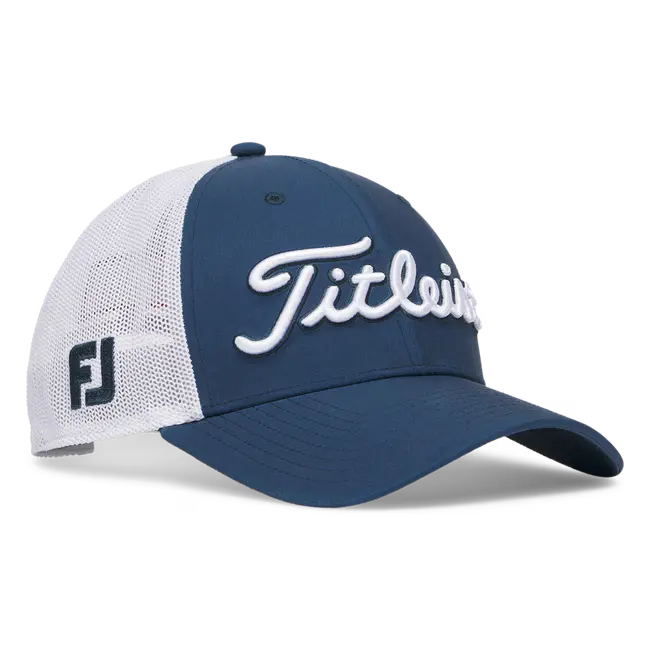Titleist Tour Performance Mesh Hat - Monterey/White