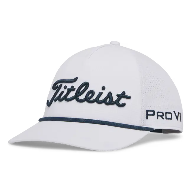 Titleist Tour Rope Cap - White/Monterey