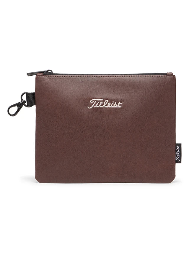 Titleist Birth Place Of Golf Zipper Pouch - Noble Brown