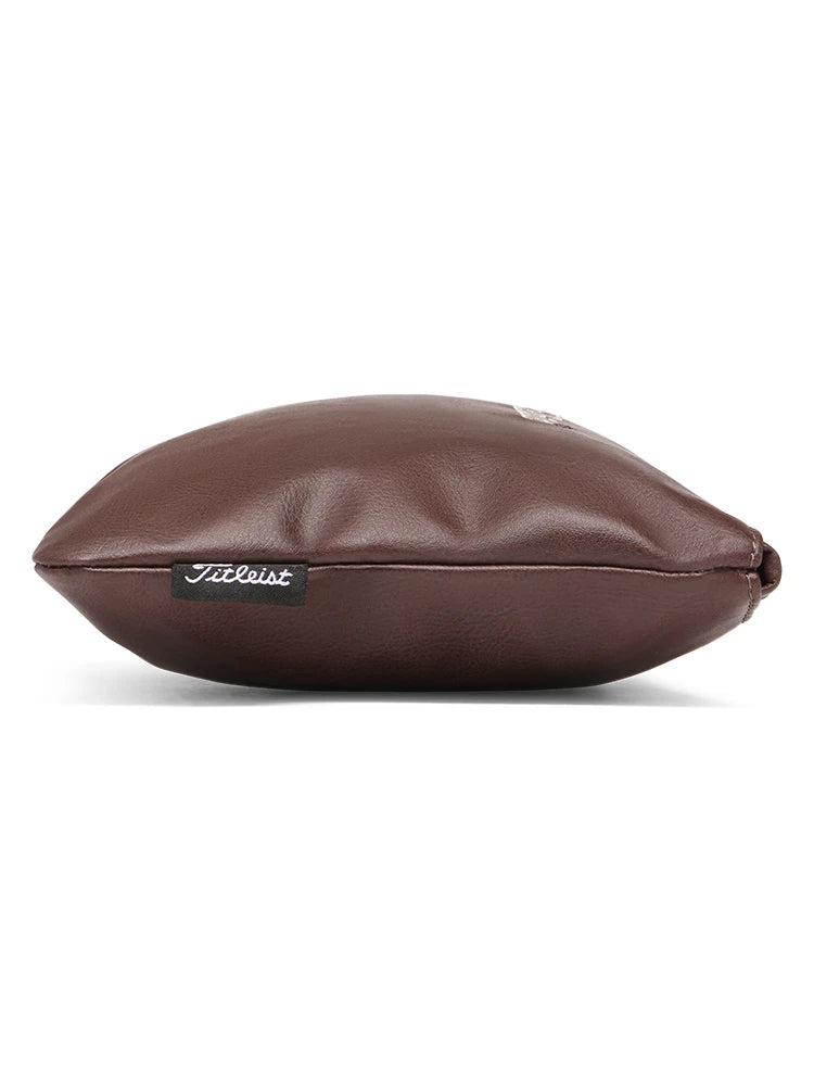 Titleist Birth Place Of Golf Zipper Pouch - Noble Brown