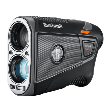 Bushnell golf rangefinder on a white background