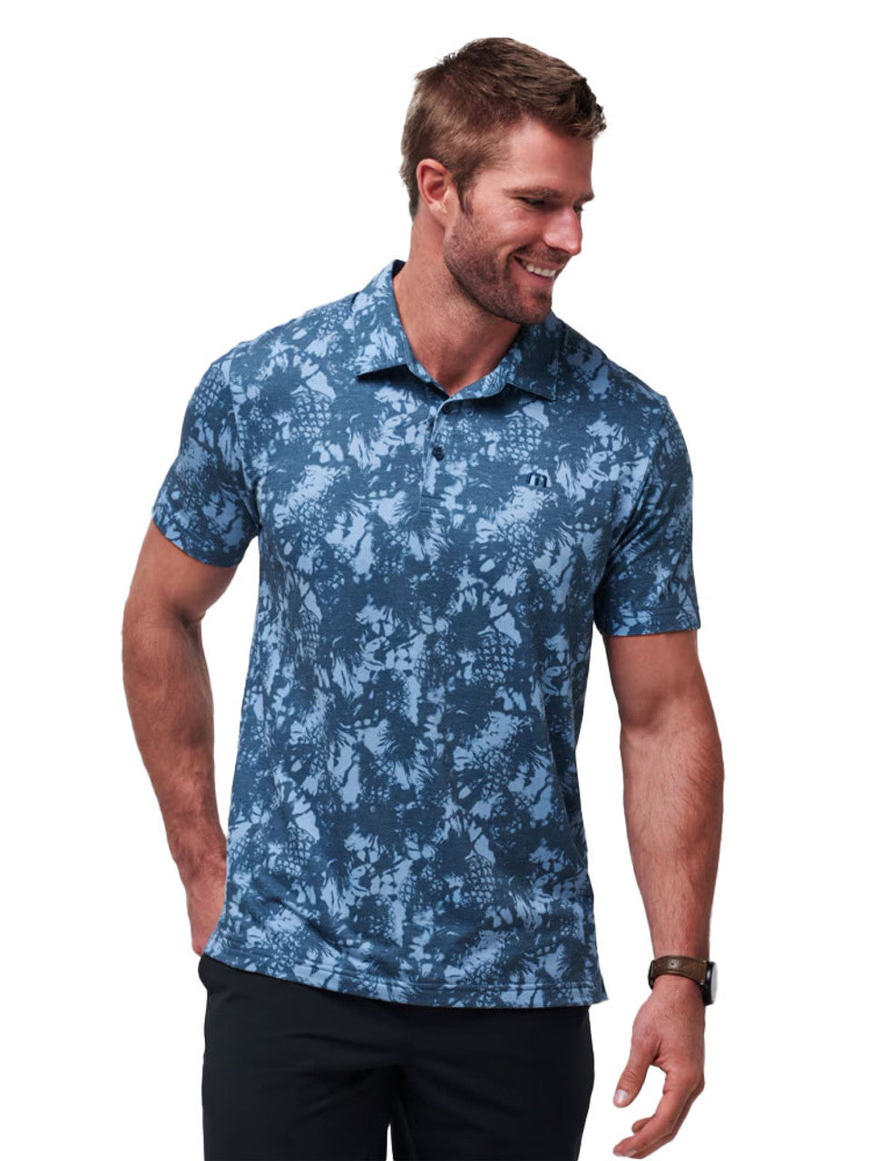 TravisMathew Featherweight Please Polo - Dark Teal