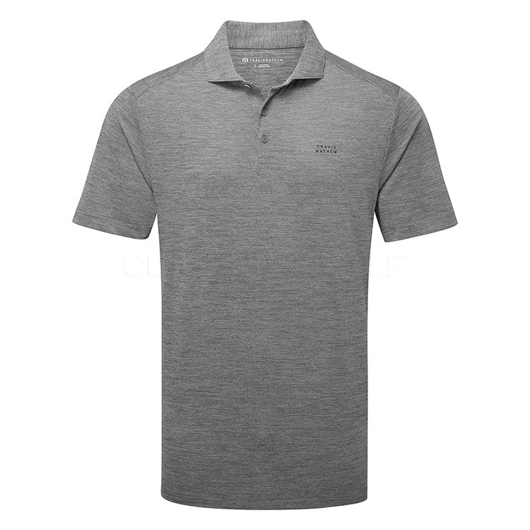 TravisMathew The Heater Pro Polo - Heather Grey