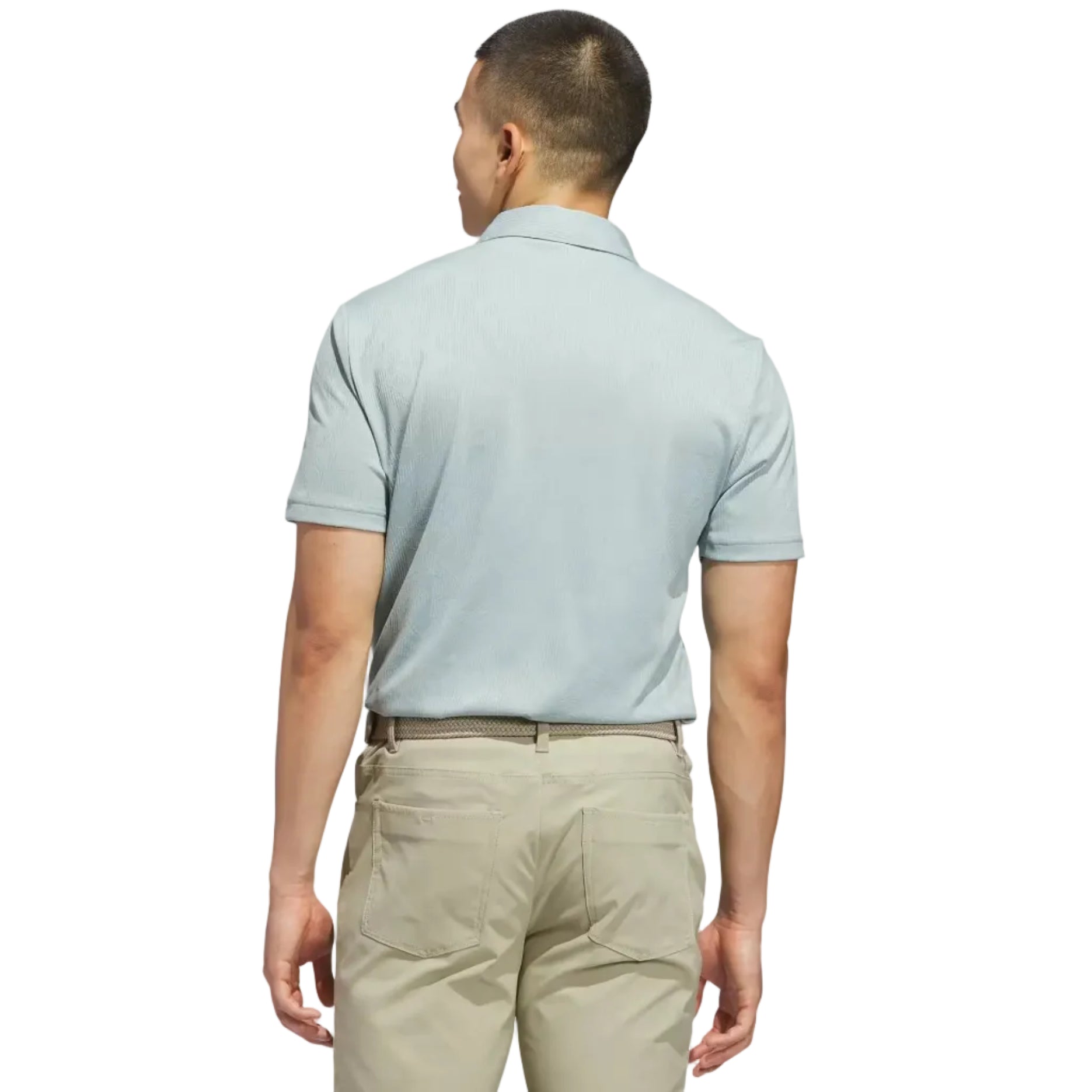 Adidas Ultimate365 Jacquard Polo - Wonder Sage