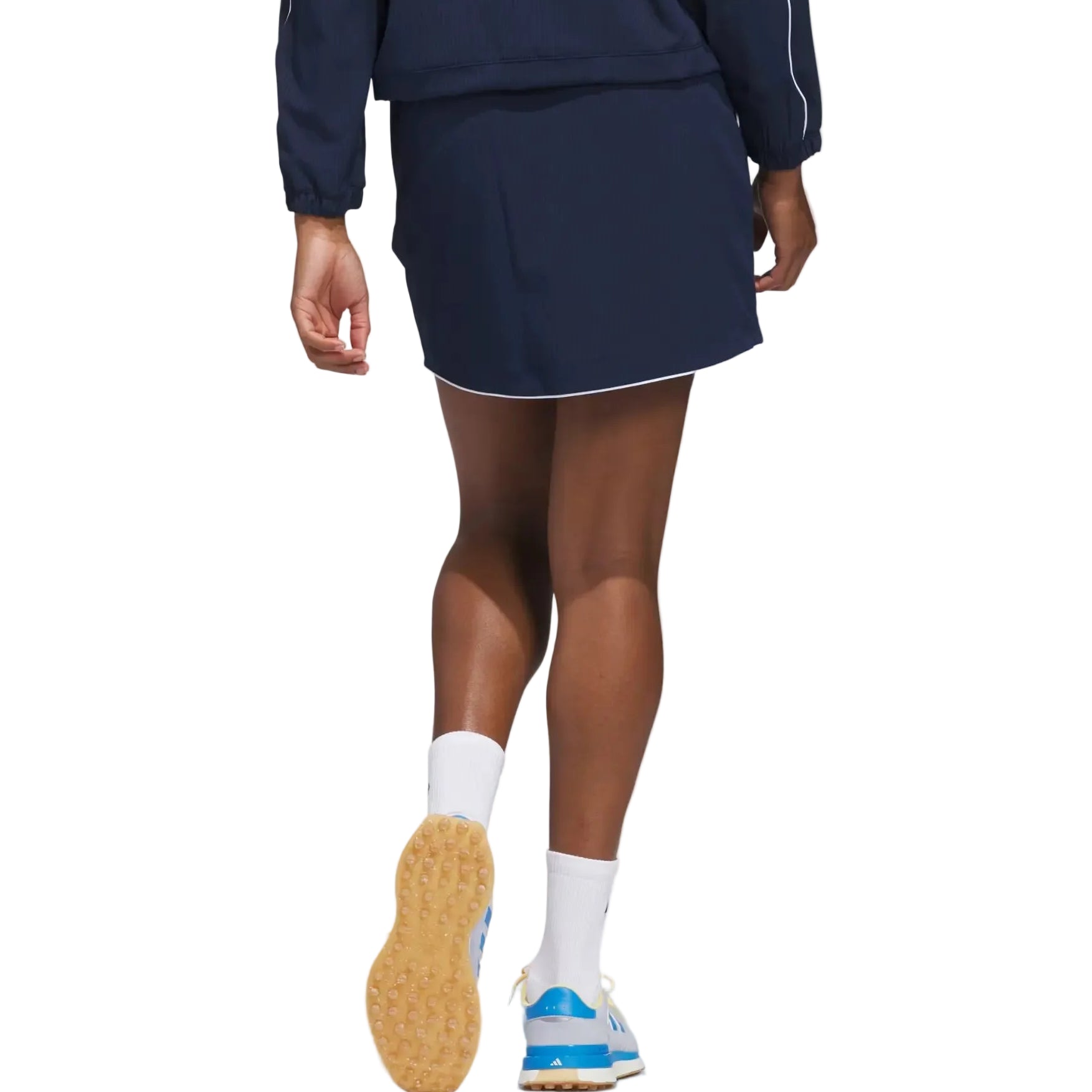 Adidas Ladies Ultimate365 Seersucker Skort - Navy