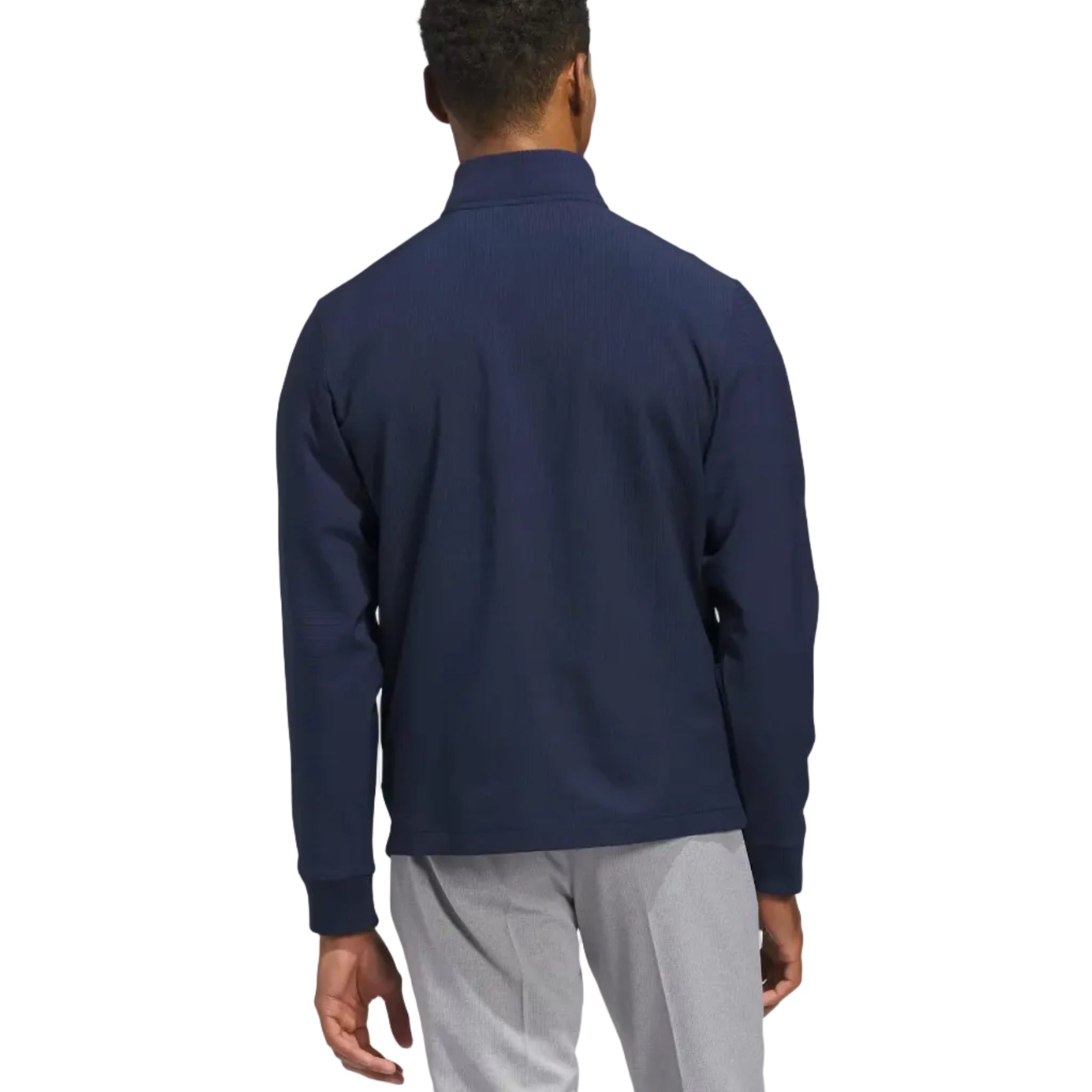 Adidas Ultimate365 Textured Woven Full-Zip Jacket - Collegiate Navy