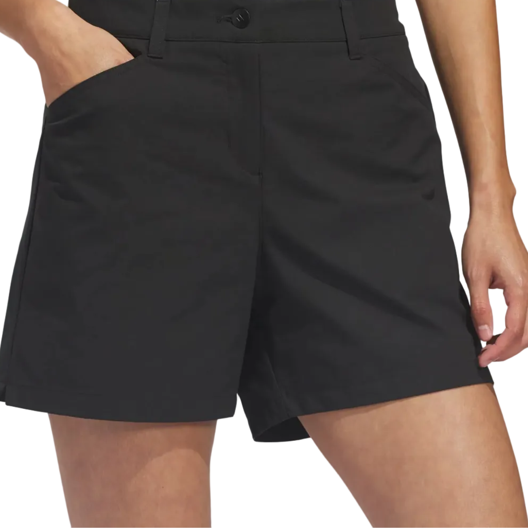 Adidas Ladies Ultimate365+ Twistweave 5-Inch Shorts - Black