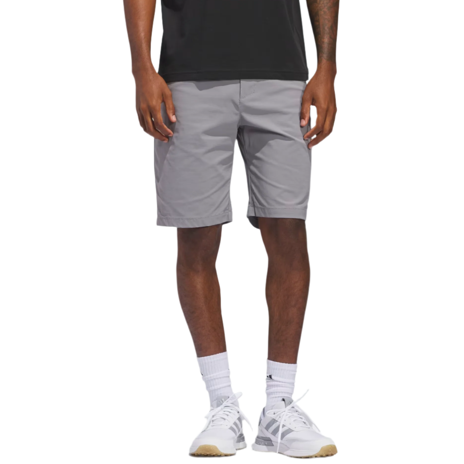 Adidas Mens Ultimate365 5-Pocket Golf Shorts - Grey Three