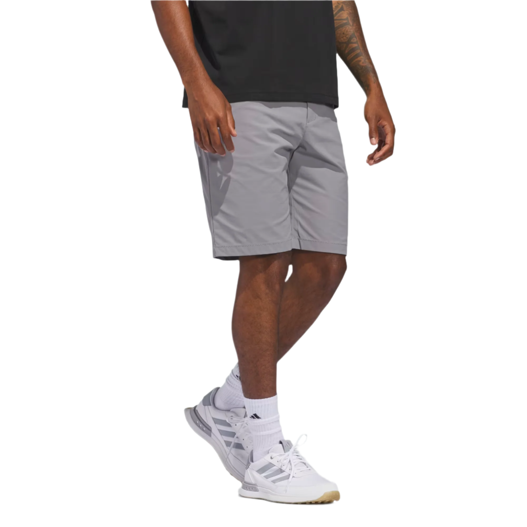 Adidas Mens Ultimate365 5-Pocket Golf Shorts - Grey Three
