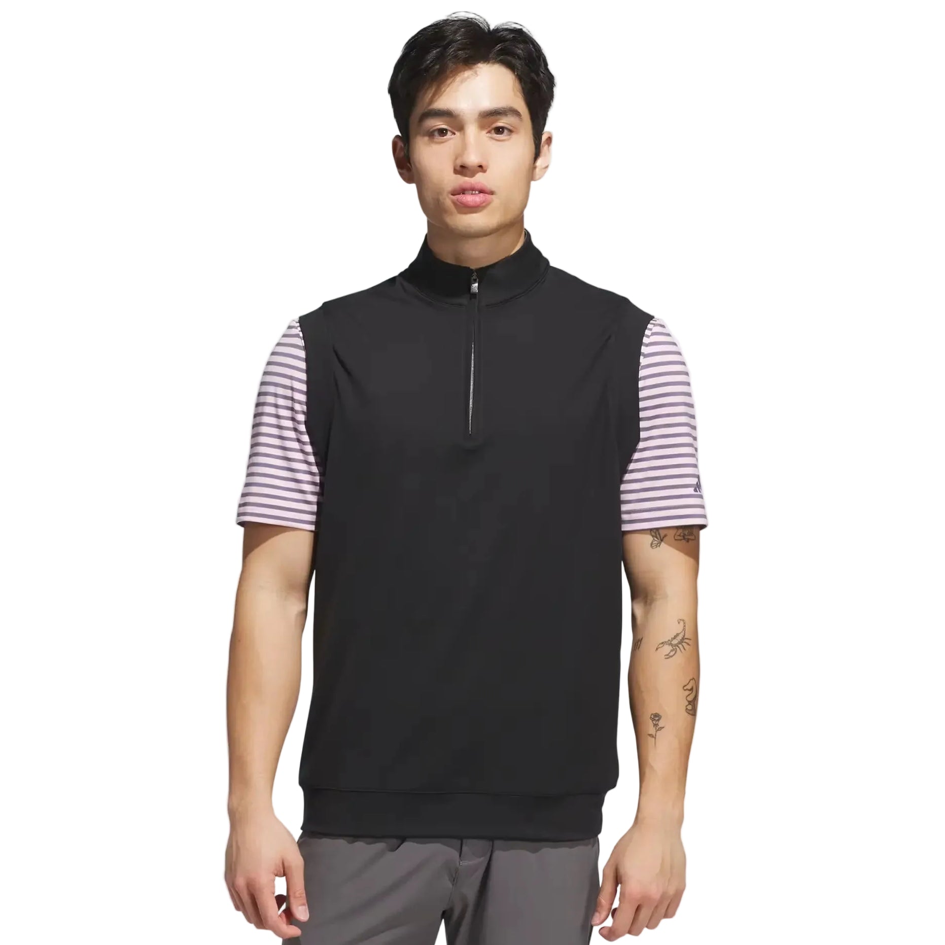 Adidas Ultimate365 Classic Quarter-Zip Vest - Black