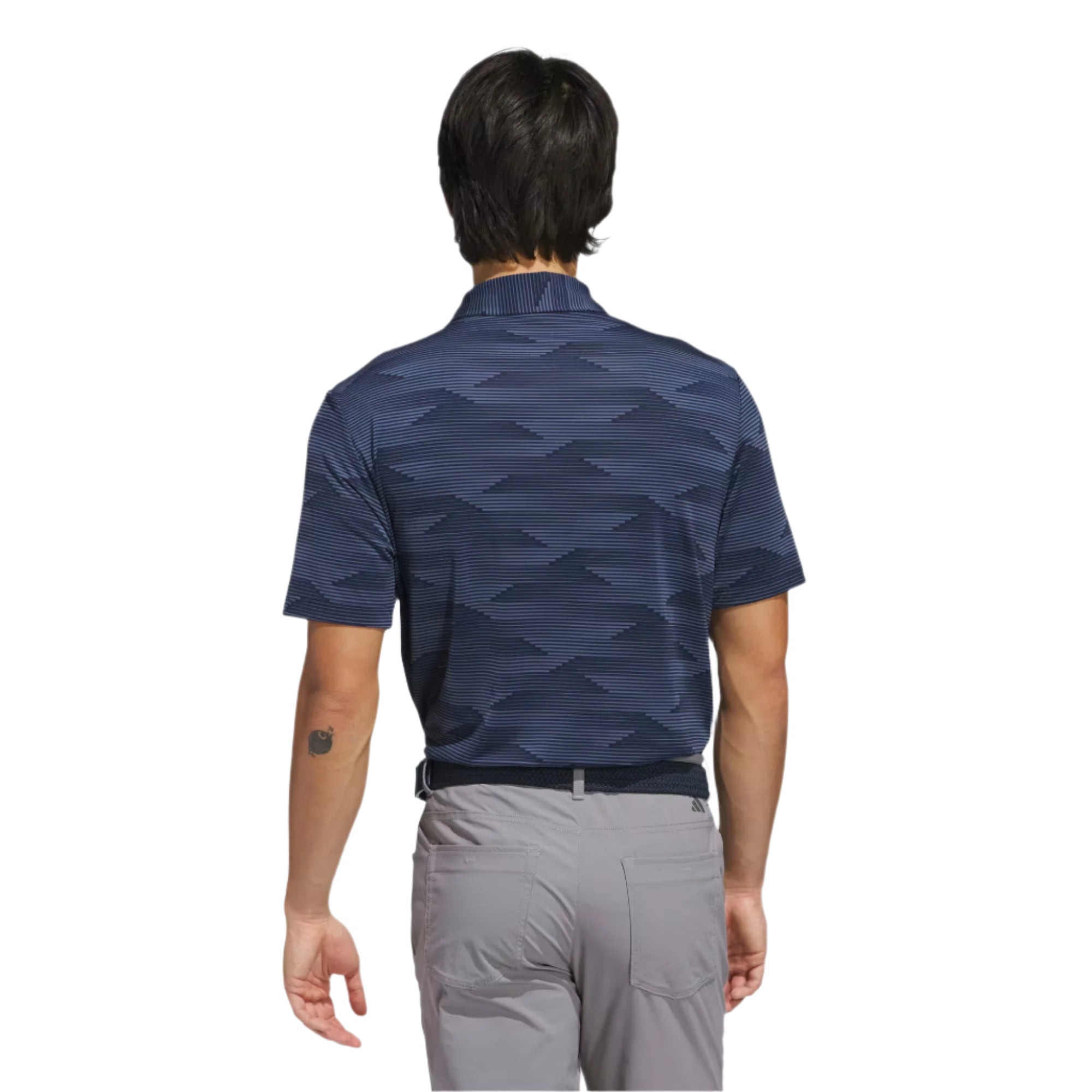 Adidas Mens Ultimate365 Speed Stripe Polo Shirt