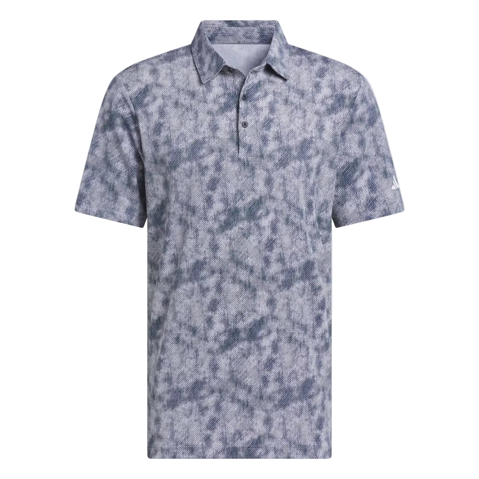 Adidas Ultimate365 Textured Print Polo Shirt