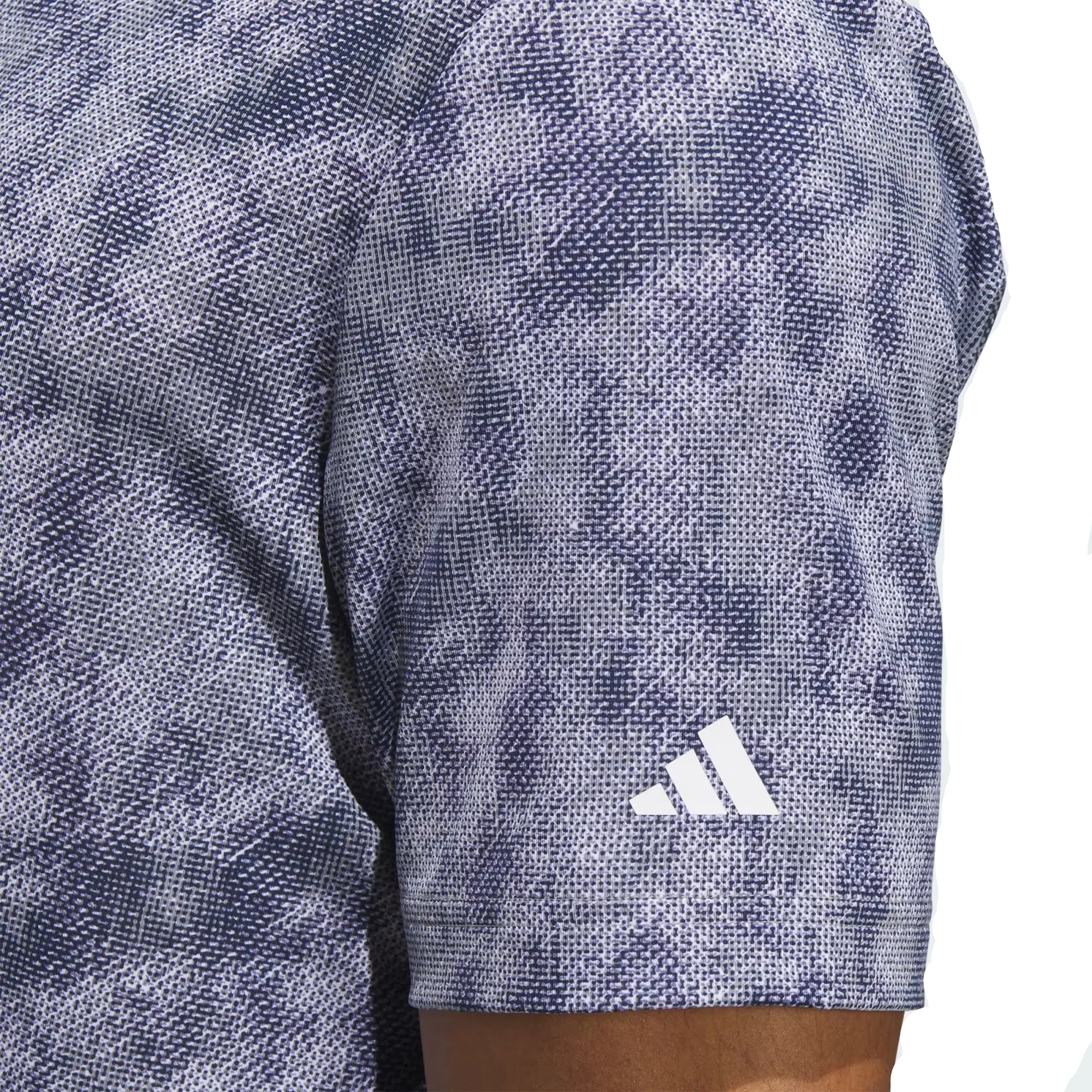 Adidas Ultimate365 Textured Print Polo Shirt