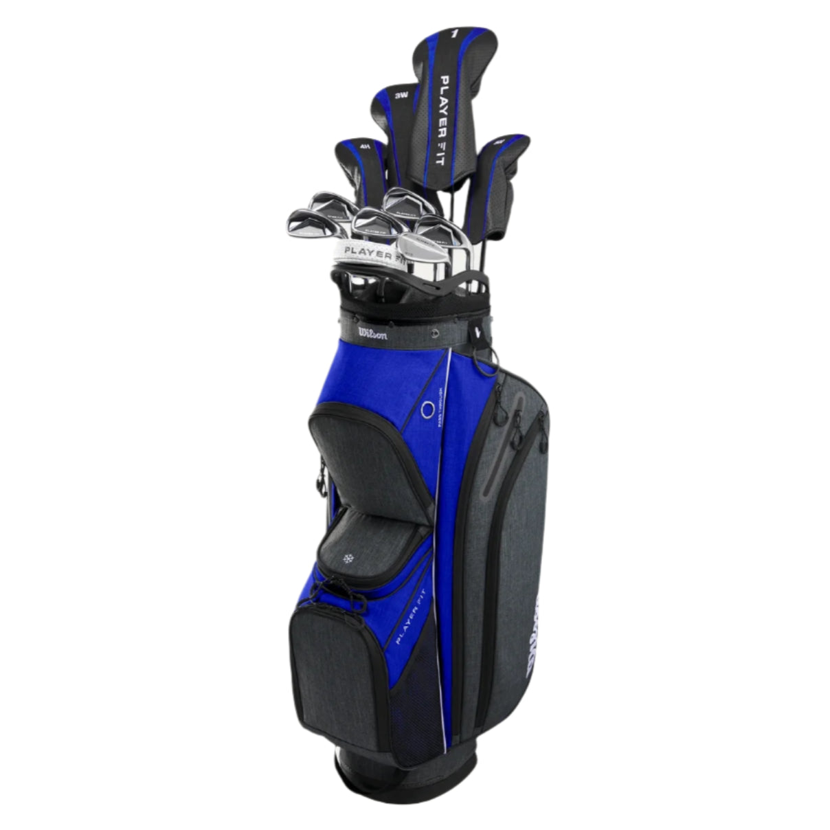 Wilson Mens PlayerFit Steel Golf Package Set - Stiff