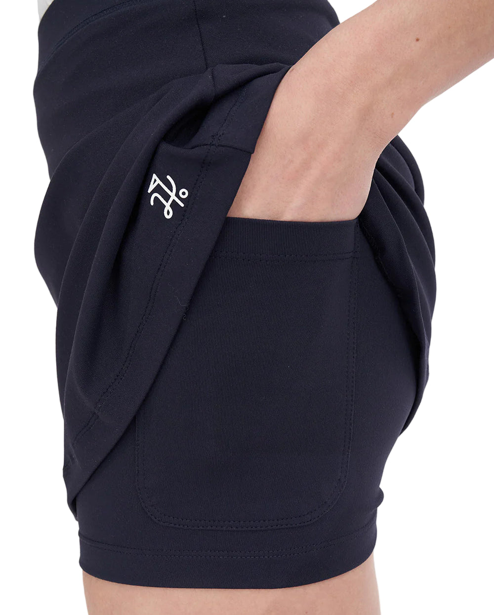 Huffer Golf Ladies Swing Skort - Navy