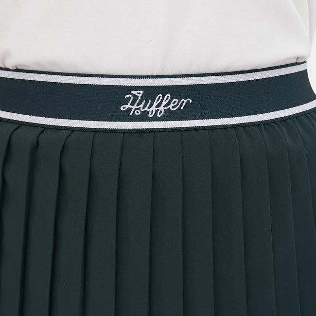 Huffer Golf Ladies Birdie Pleated Golf Skort - Golf Green