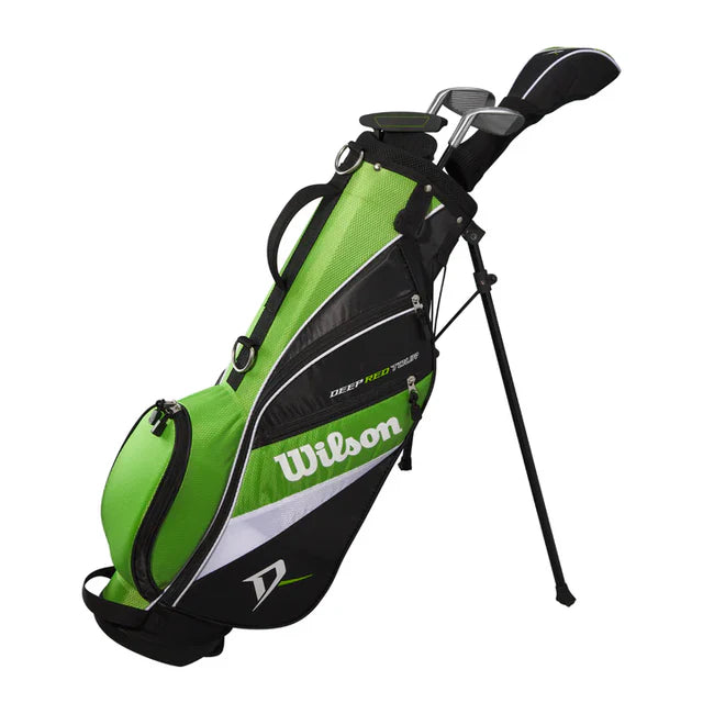 Wilson Staff Deep Red Junior Package Set - Green
