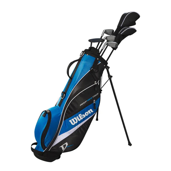 Wilson Staff Deep Red Junior Package Set - Blue
