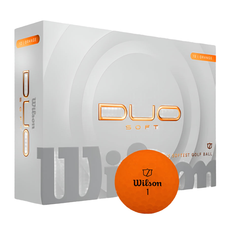 Wilson Duo Soft 2025 Orange Dozen