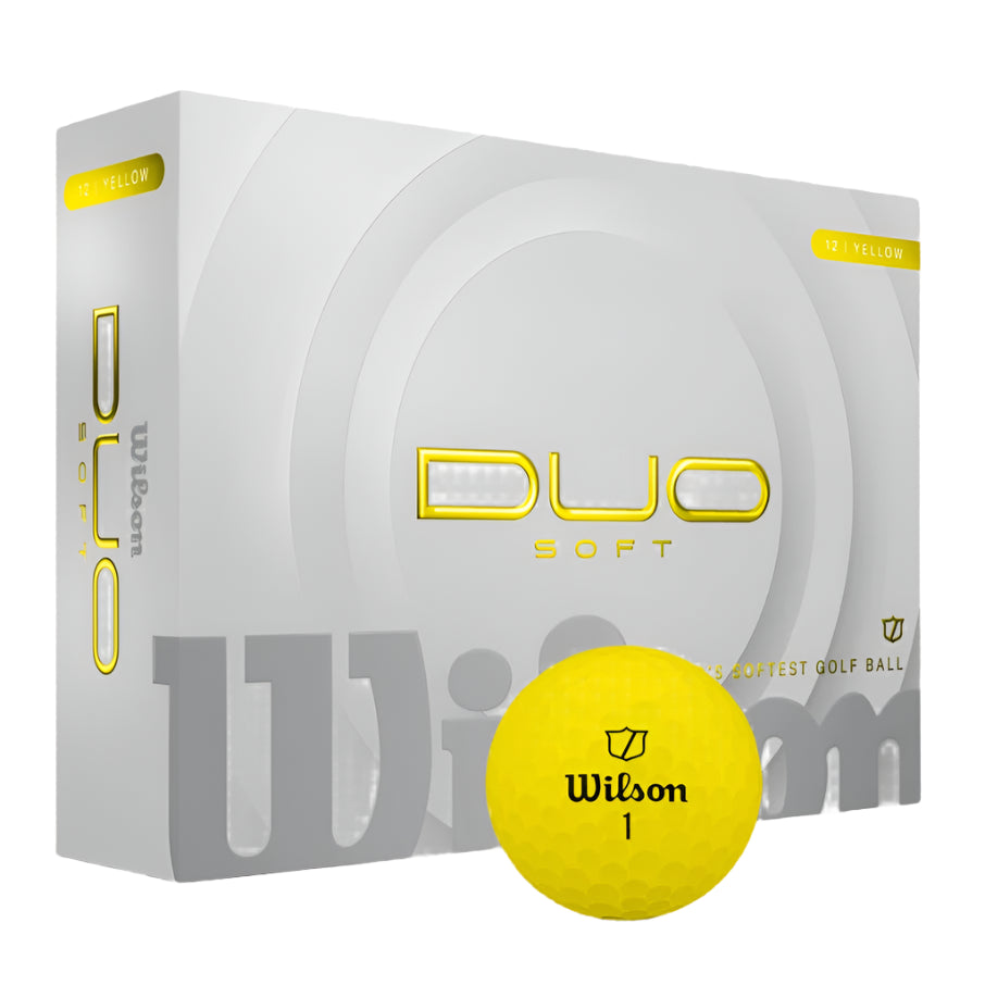 Wilson Duo Soft 2025 Yellow Dozen