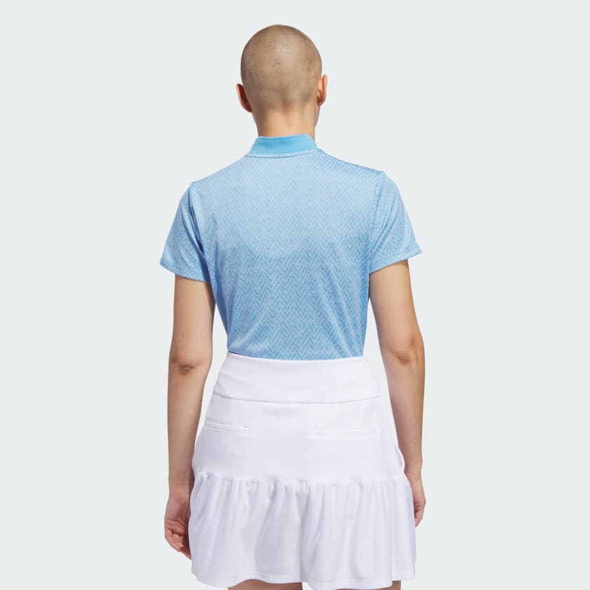 Adidas Women's Ultimate365 Jacquard Polo Shirt