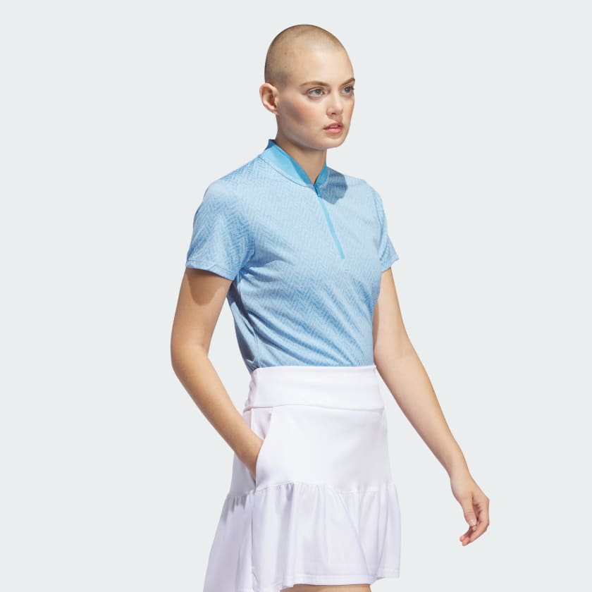 Adidas Women's Ultimate365 Jacquard Polo Shirt