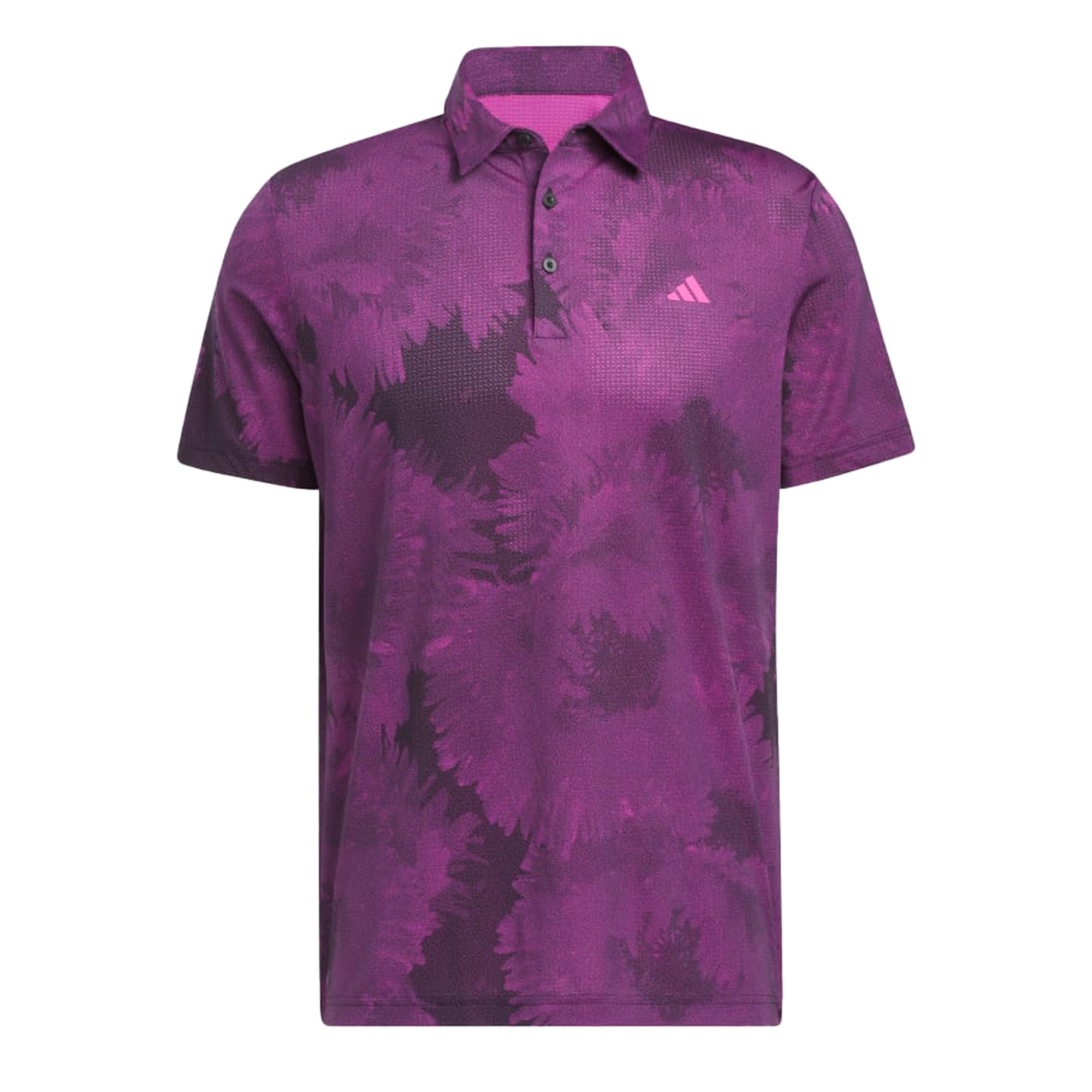 Adidas Flower Mesh Golf Polo Shirt