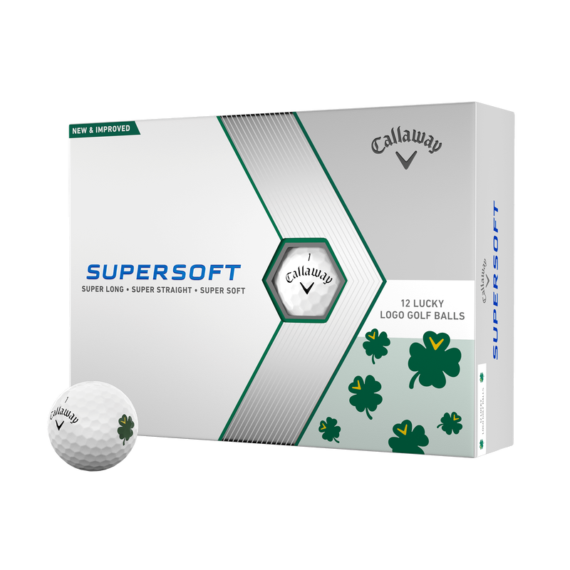 Callaway Supersoft Lucky Golf Balls Dozen
