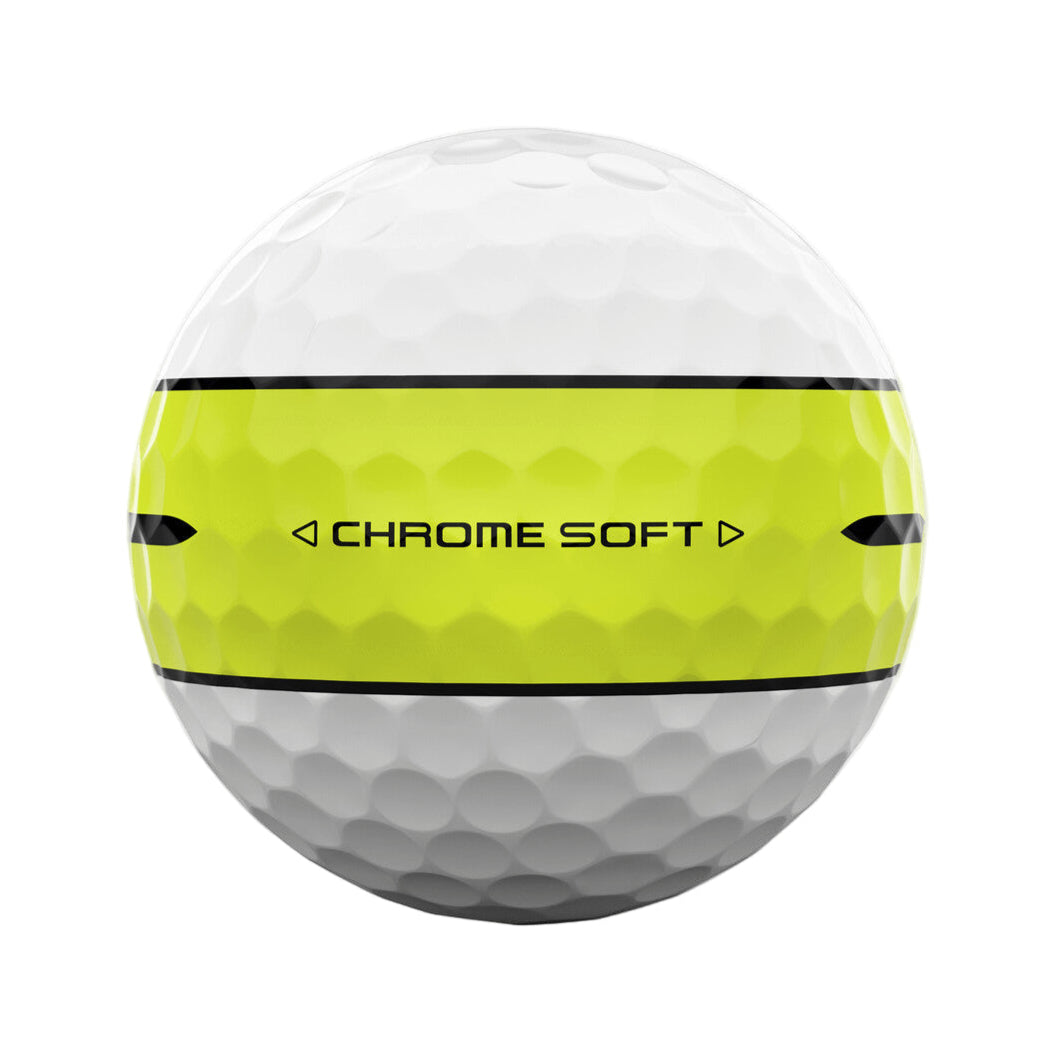 Callaway Chrome Soft 360 Yellow Stripe Dozen