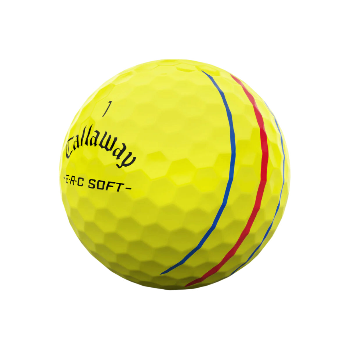 Callaway ERC Soft Yellow Triple Track Golf Balls - Dozen