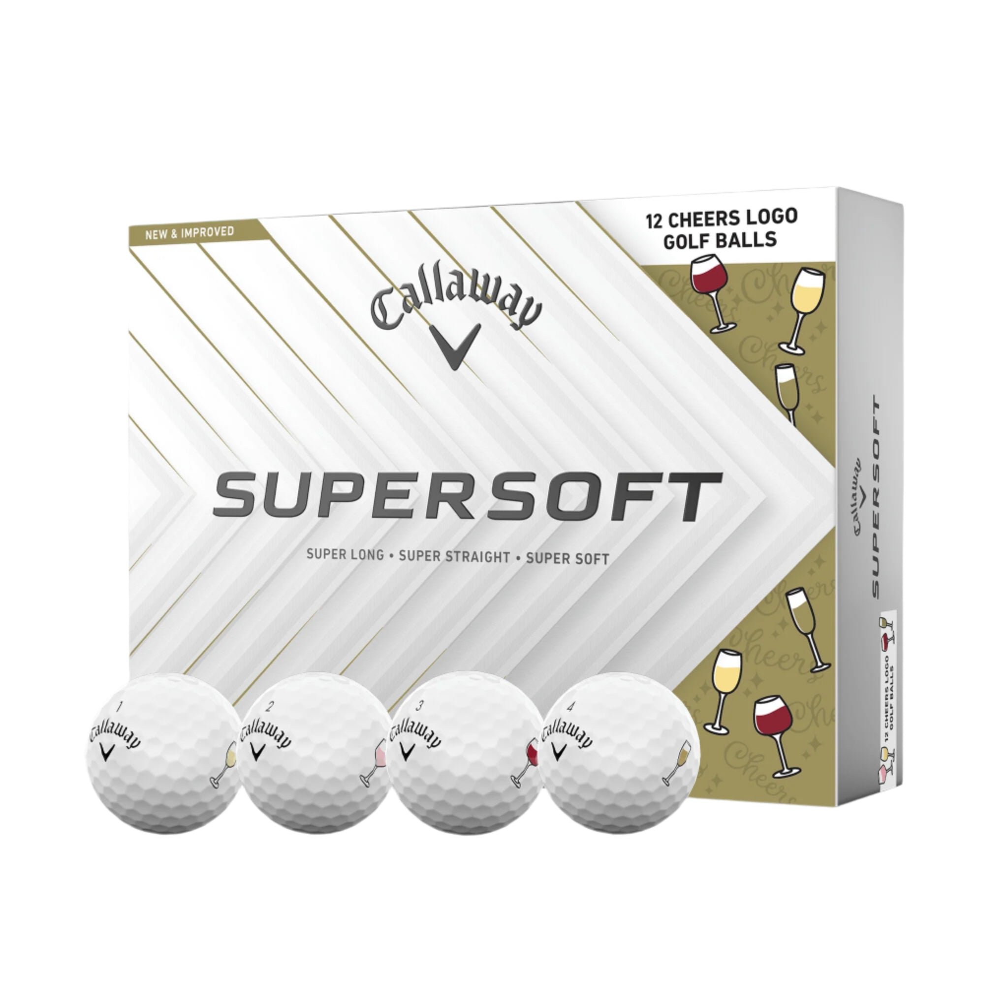 Callaway Supersoft Cheers Golf Balls