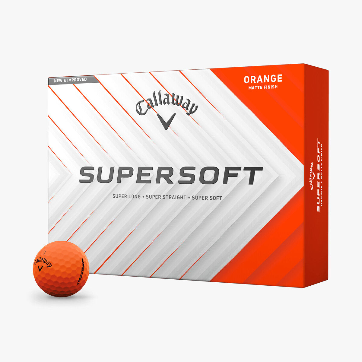 Callaway Supersoft Golf Balls 25 - Orange