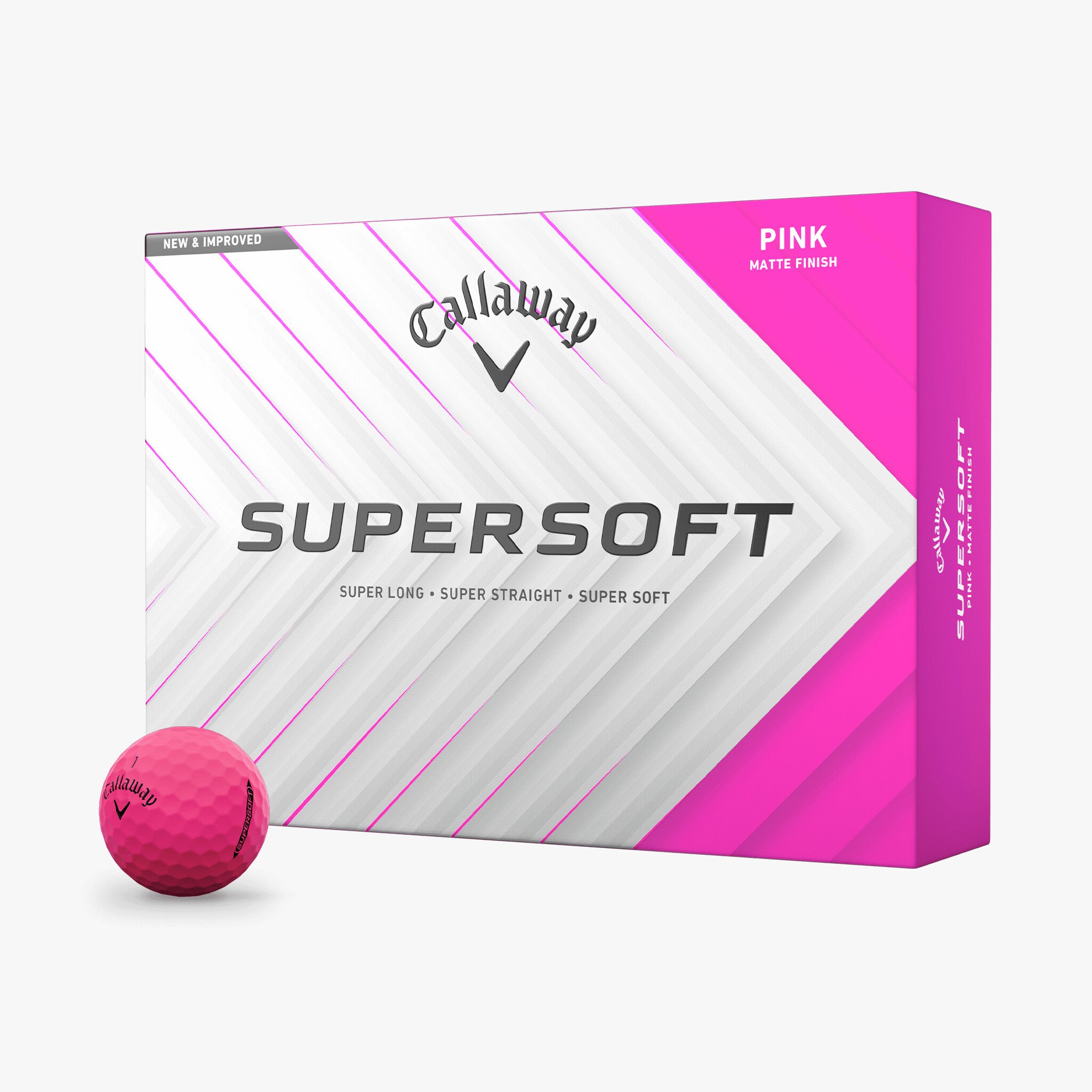 Callaway Supersoft Golf Balls 25 - Pink