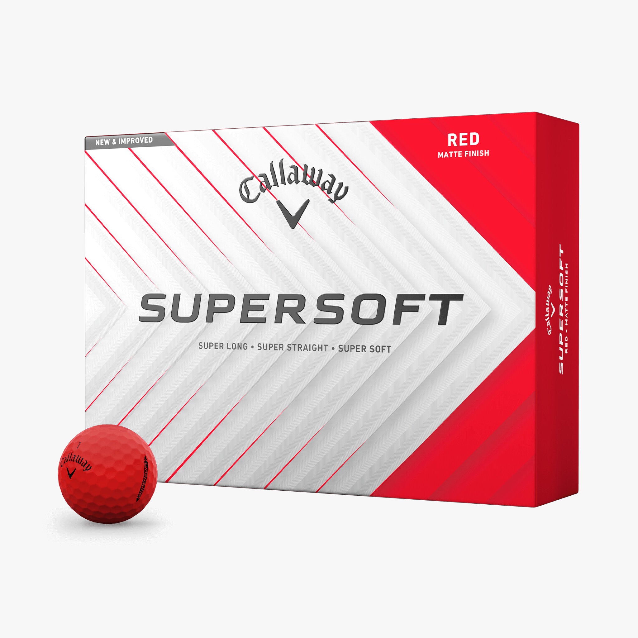 Callaway Supersoft Golf Balls 25 - Red