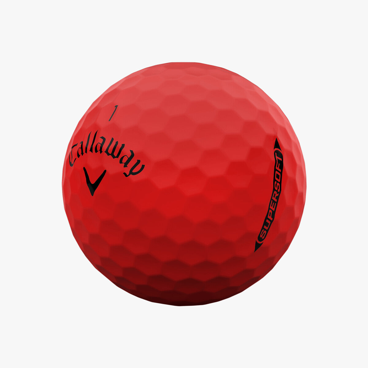 Callaway 2025 Supersoft Golf Balls  - Red