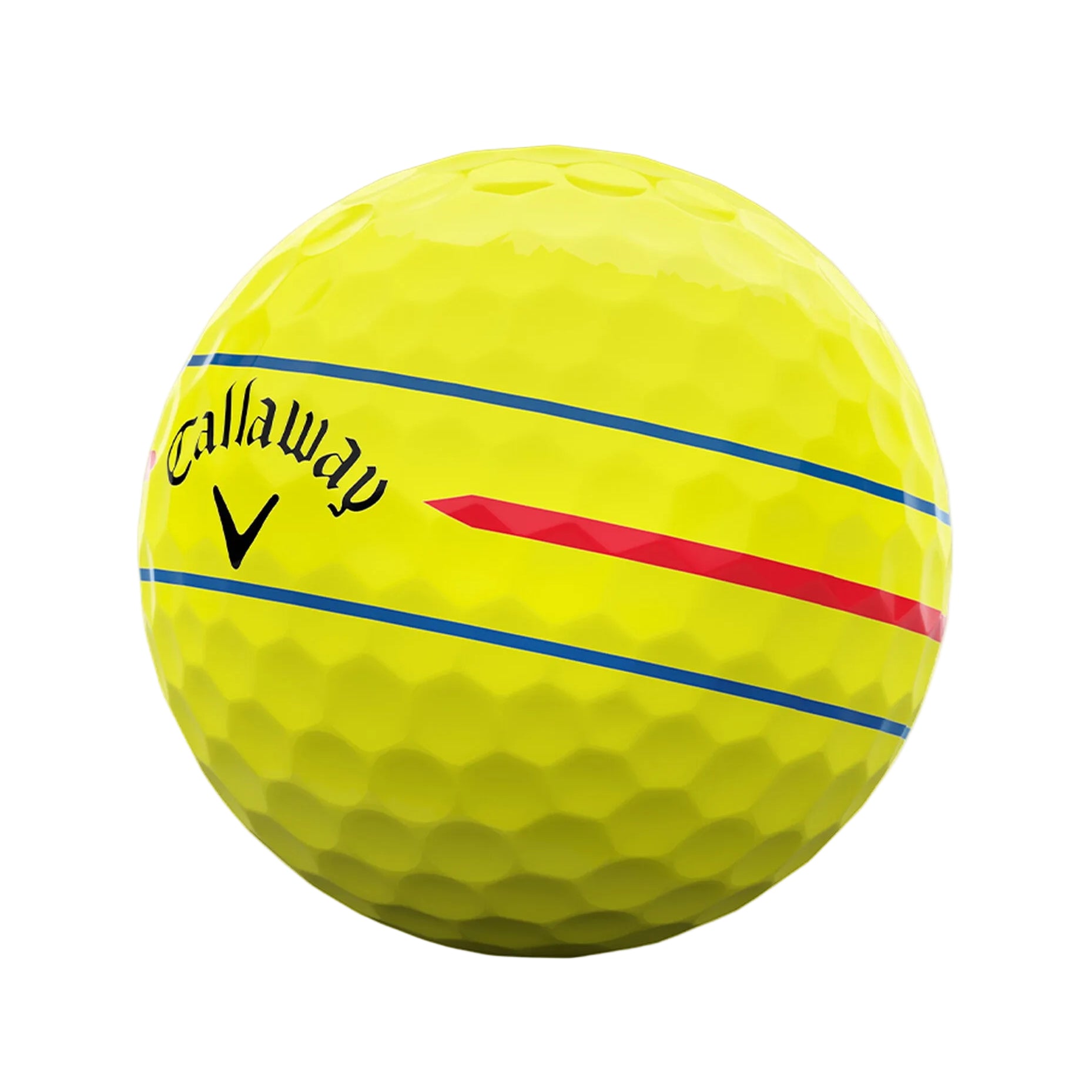 Callaway 26' Chrome Soft 360 Triple Track Yellow Golf Balls - Dozen