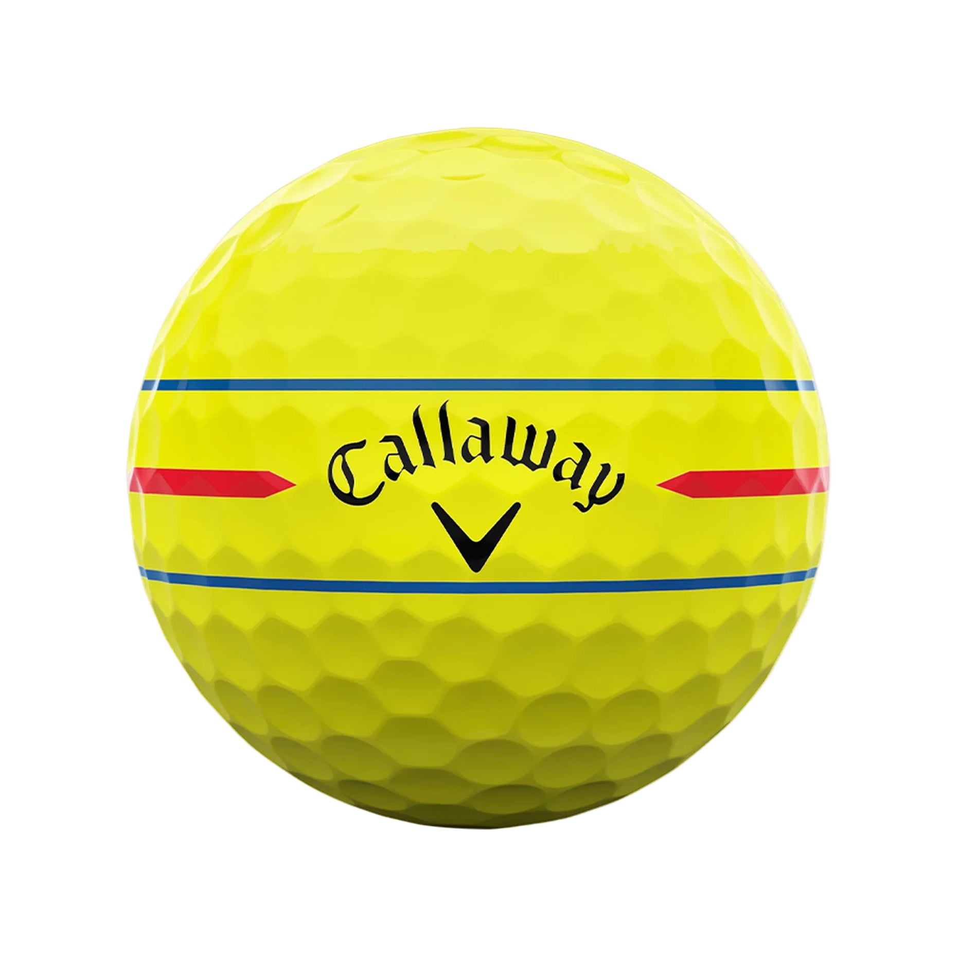 Callaway 26' Chrome Soft 360 Triple Track Yellow Golf Balls - Sleeve