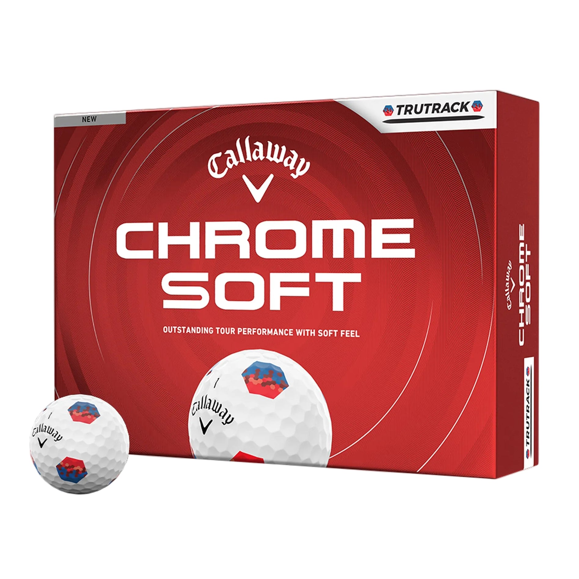 Callaway 26' Chrome Soft TruTrack Golf Balls - Dozen