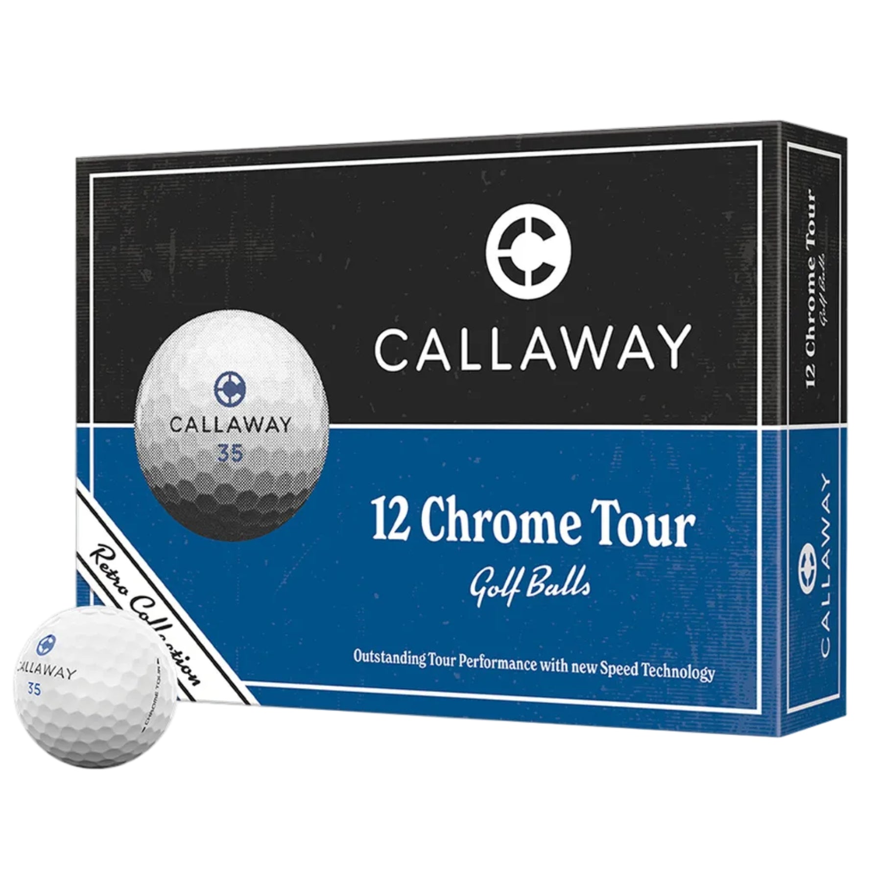 Callaway Limited Edition 'Rule 35' Chrome Tour Balls