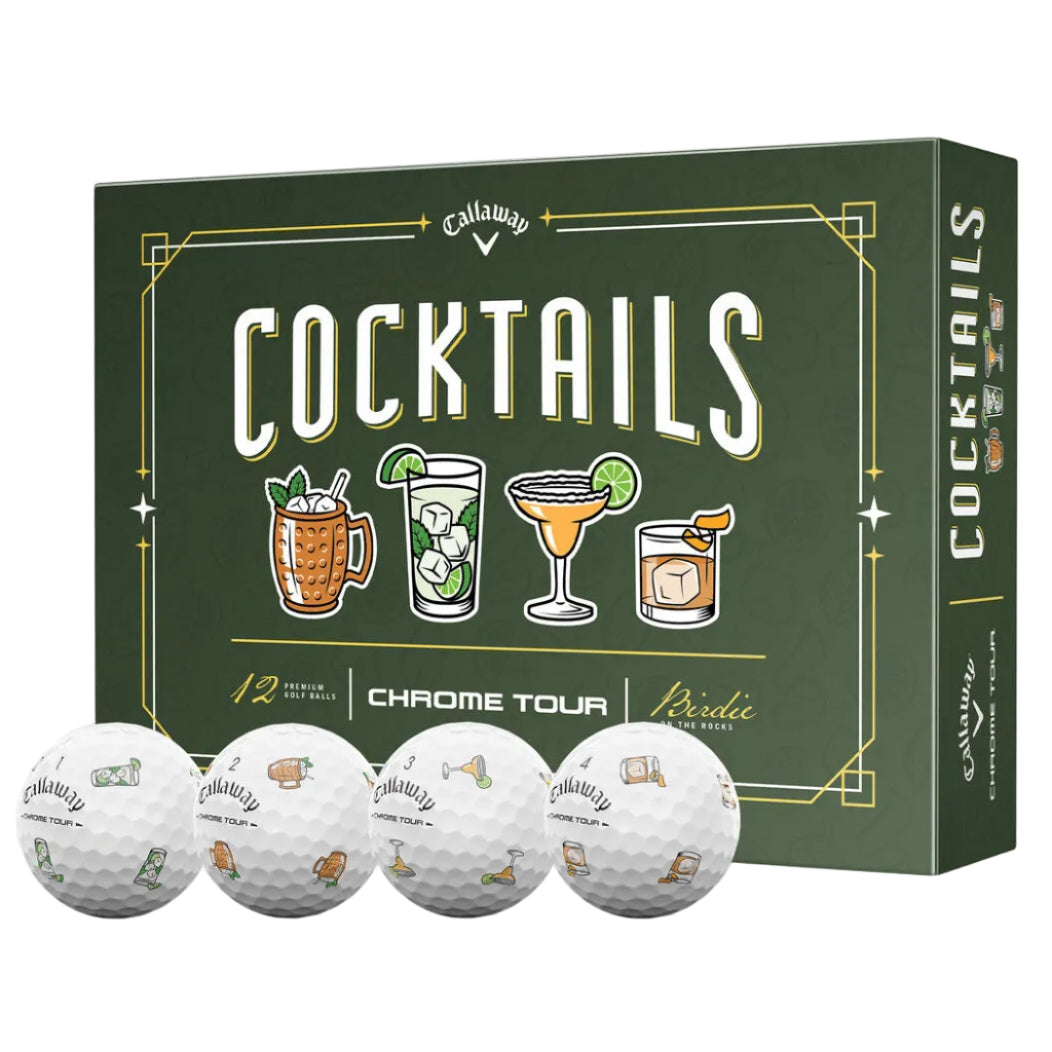 Callaway Limited Edition Cocktails  Chrome Tour Balls