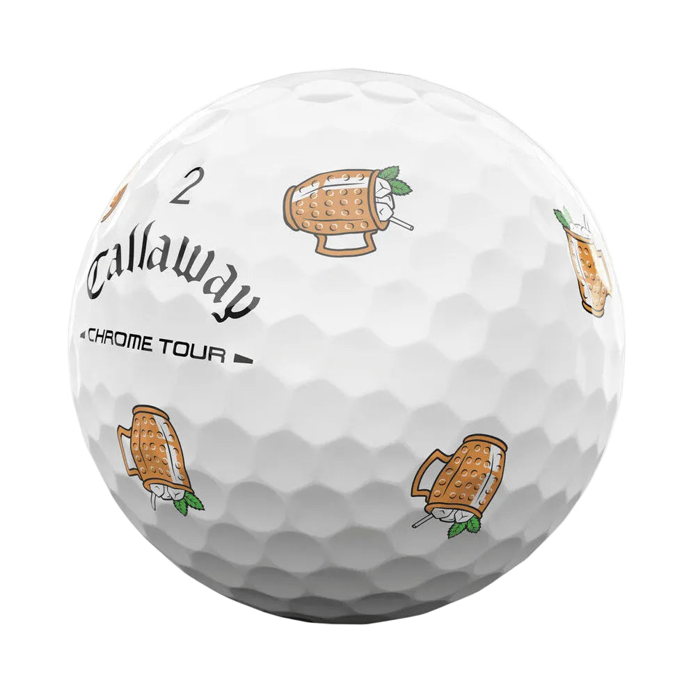 Callaway Limited Edition Cocktails  Chrome Tour Balls