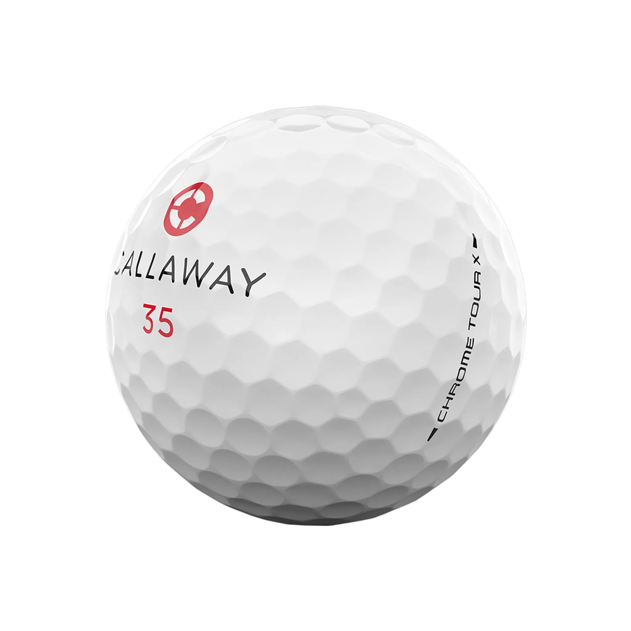 Callaway Limited Edition 'Rule 35' Chrome Tour X Balls