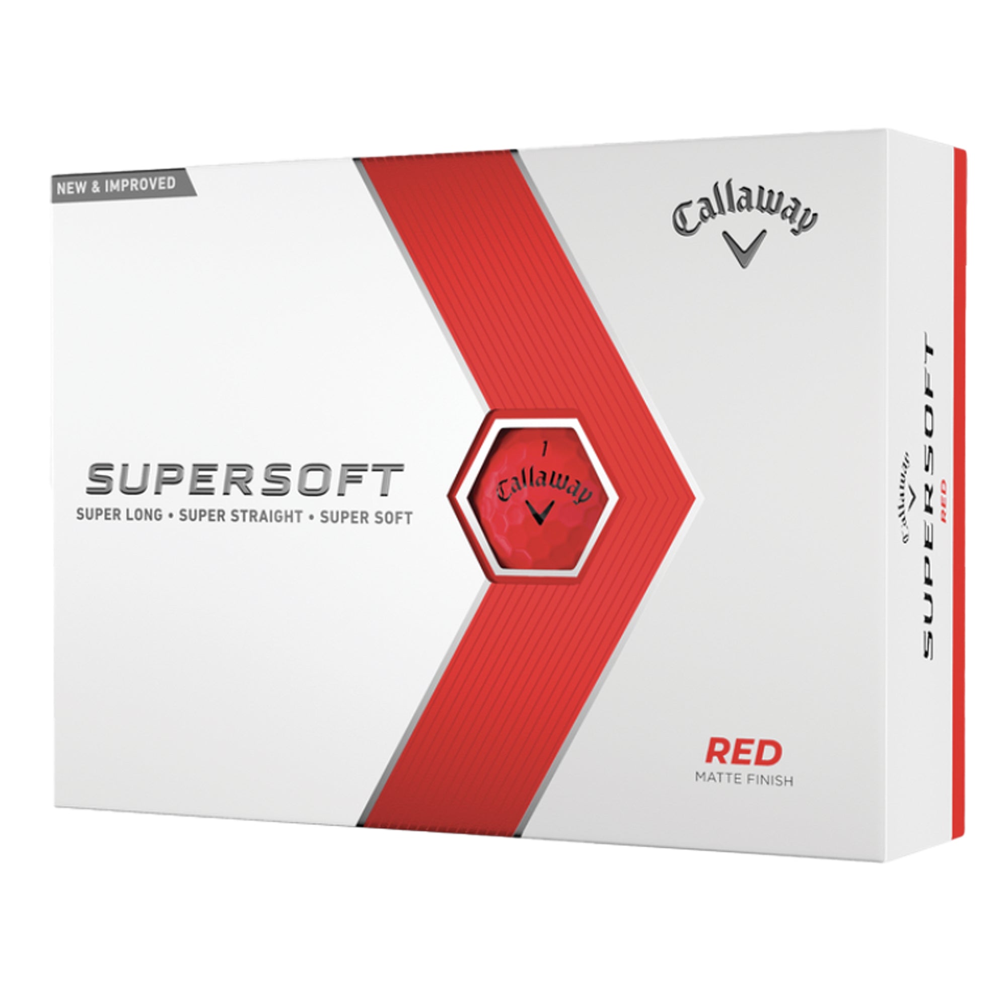 Callaway Supersoft Matte Red Dozen