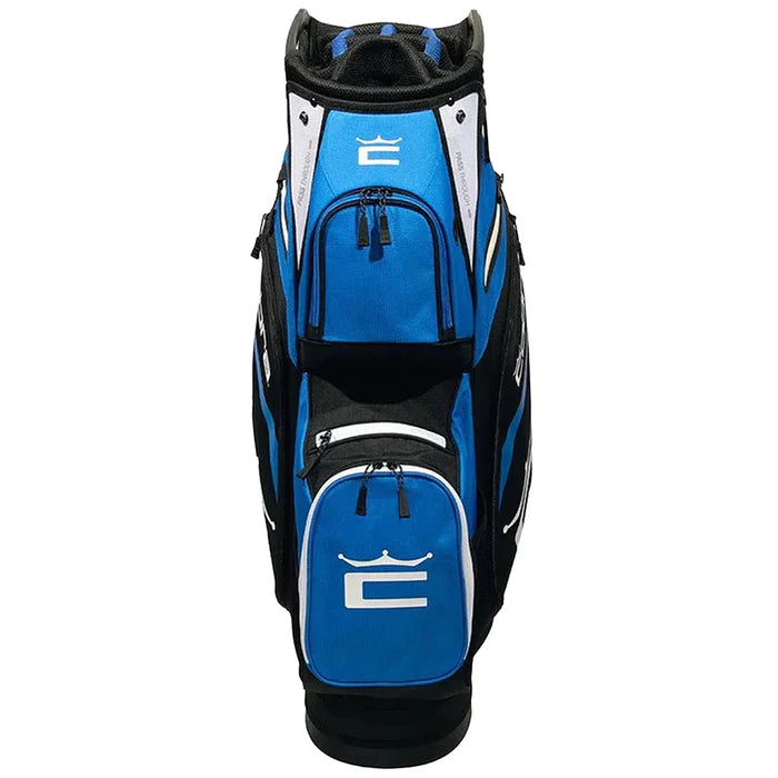 Cobra Signature Cart Bag - Bright White/Puma Black/Electric Blue