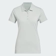 Adidas Ultimate365 Solid Short Sleeve Polo Shirt - Wonder Silver