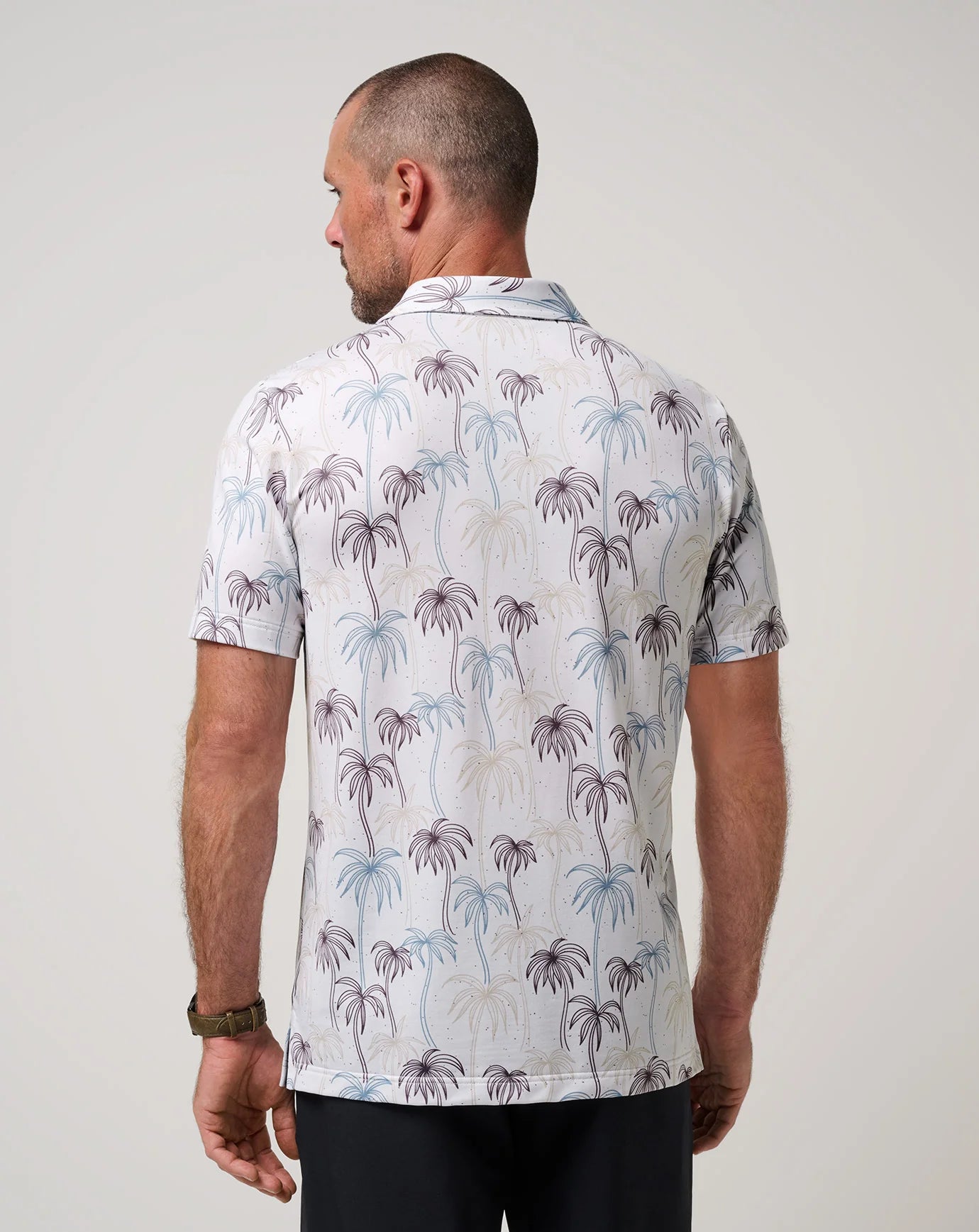 TravisMathew Featherweight Palms Polo