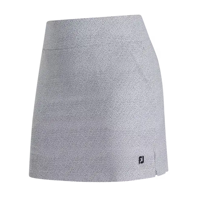 Footjoy 2025 Knit Skort - Black / White Dot