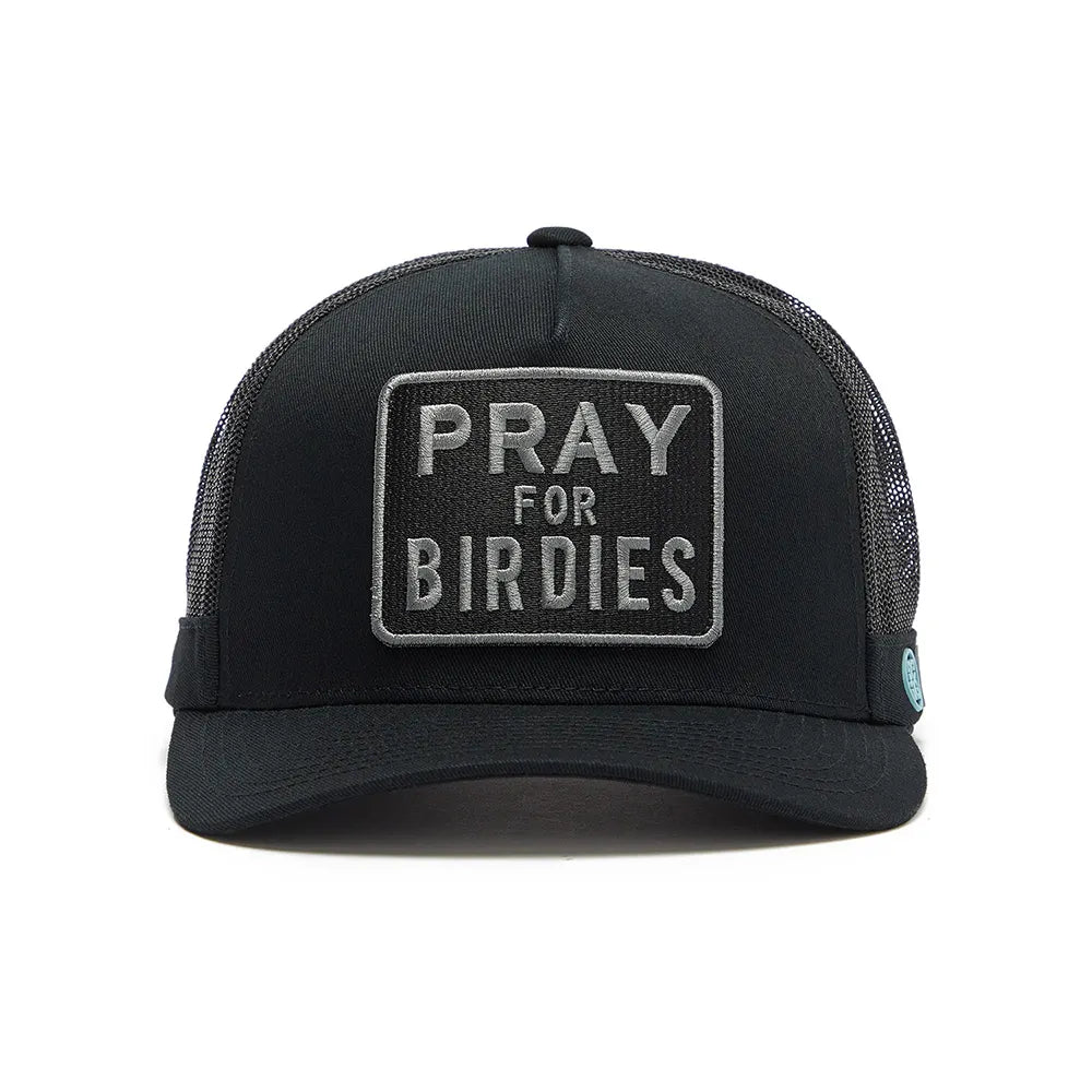 G/FORE Golf Cap - Pray For Birdies Trucker - Onyx